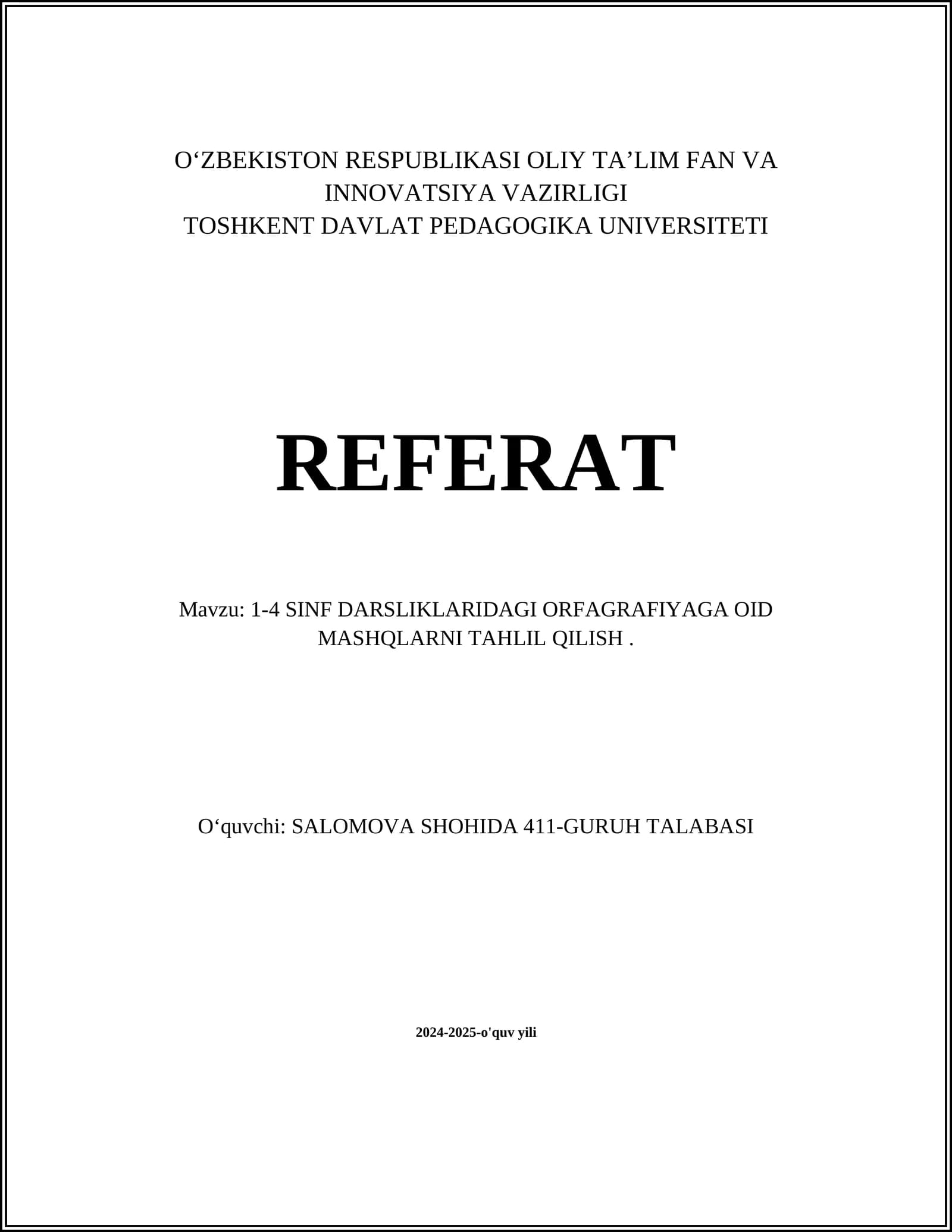 ORTOGRAFIYA