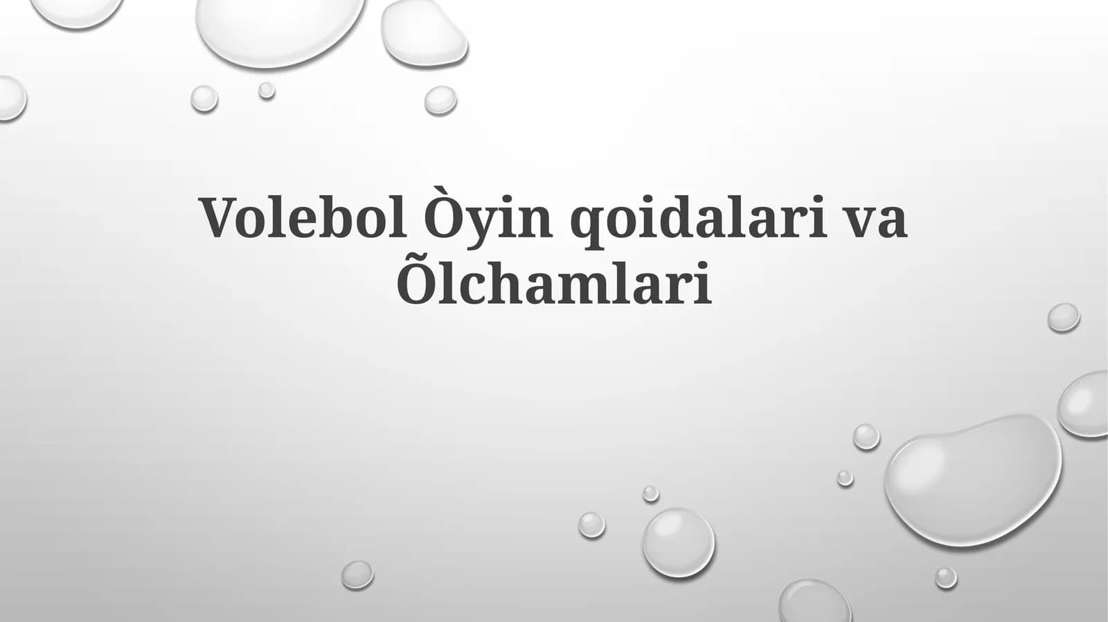 VolebolÒyinqoidalarivaÕlchamlari