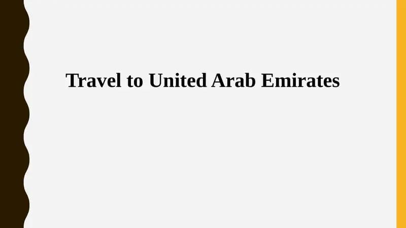 UAE Adventure Guide