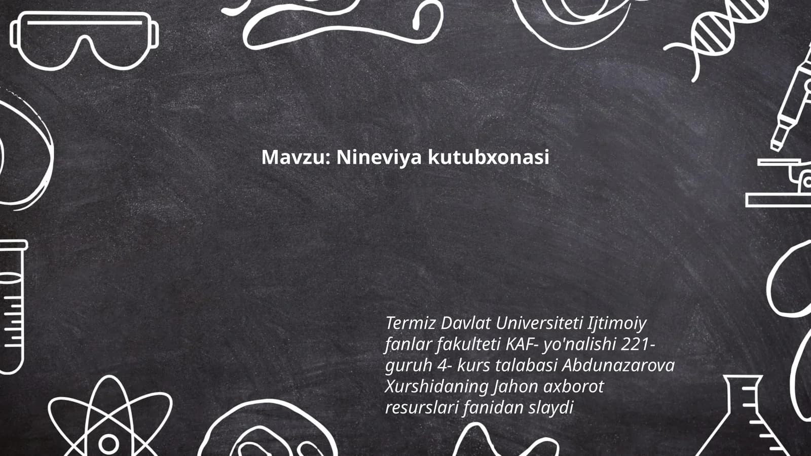 Nineviya kutubxonasi
