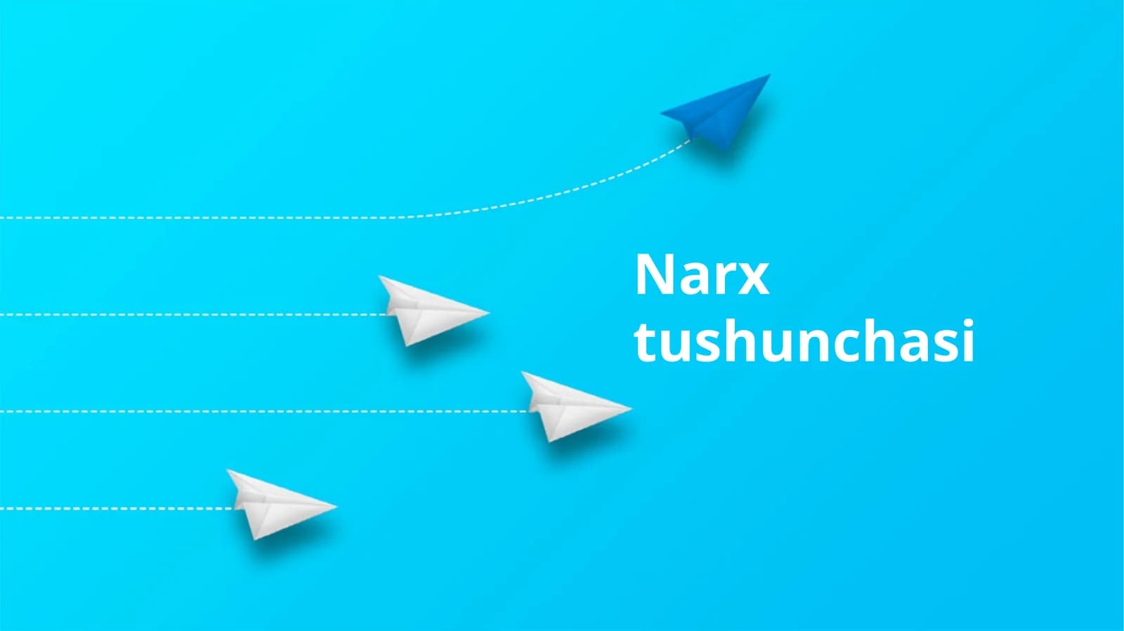 Narx tushunchasi