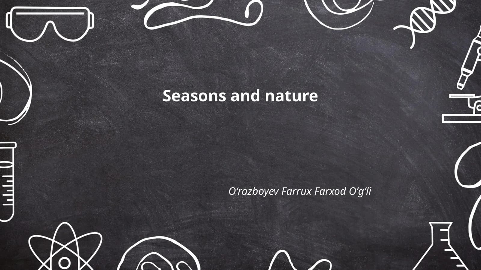 Seasons and nature