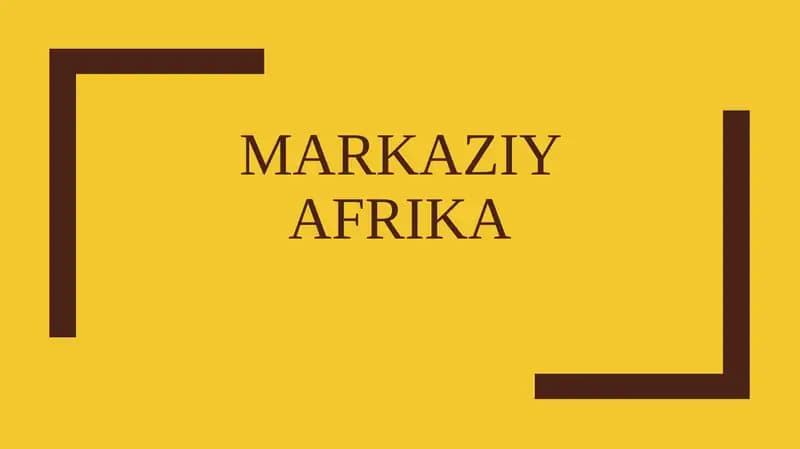 Markaziy Afrika