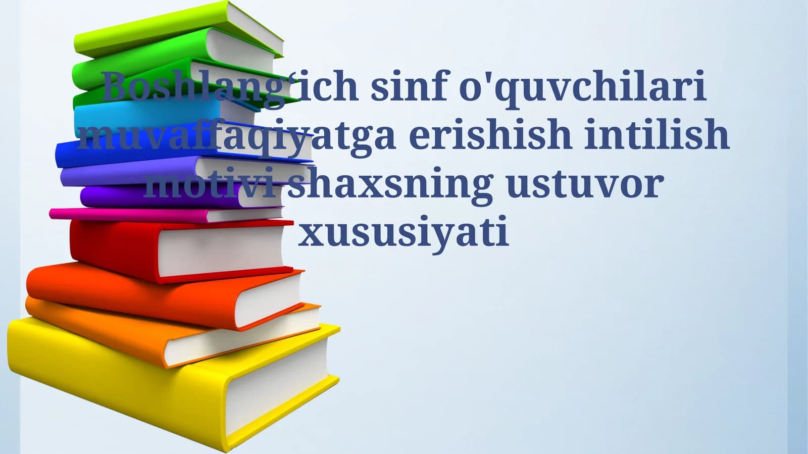 Muvaffaqiyatga intilish motivi
