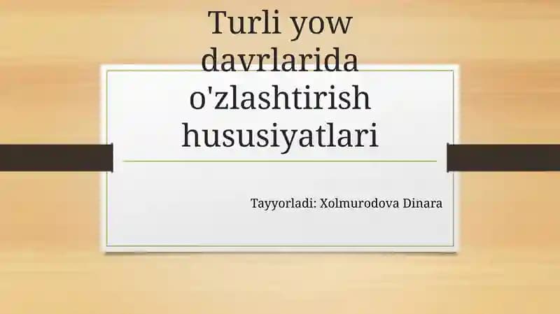 Maktabgacha yosh psixologiya