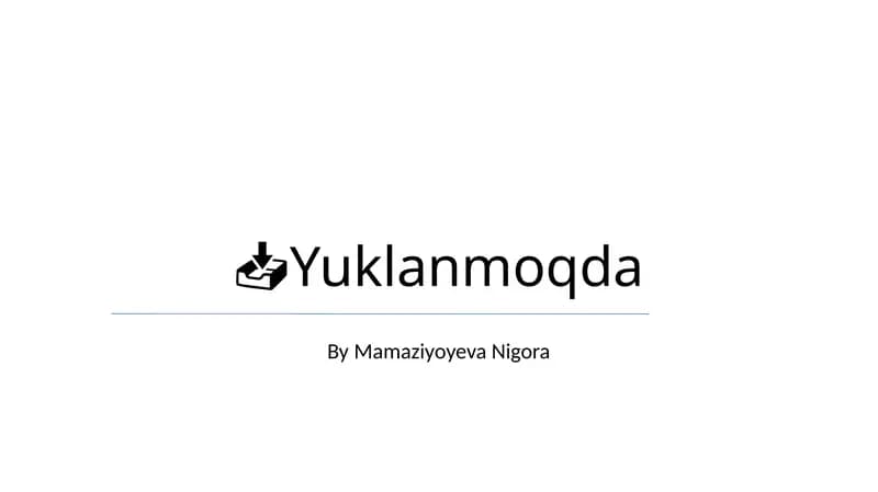 Tezlik va Samaradorlik