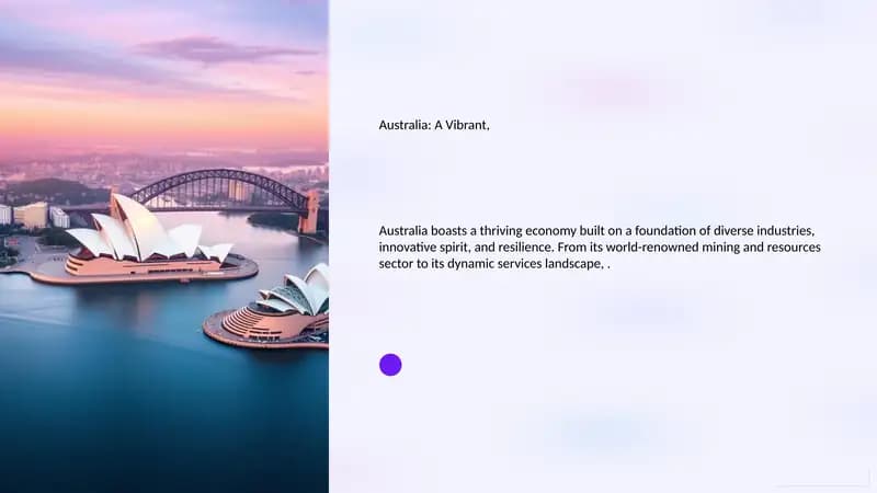 The Economy of Australia