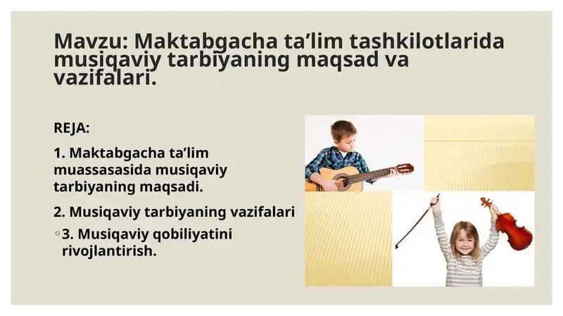 Maktabgacha taʼlim tarbiyasi