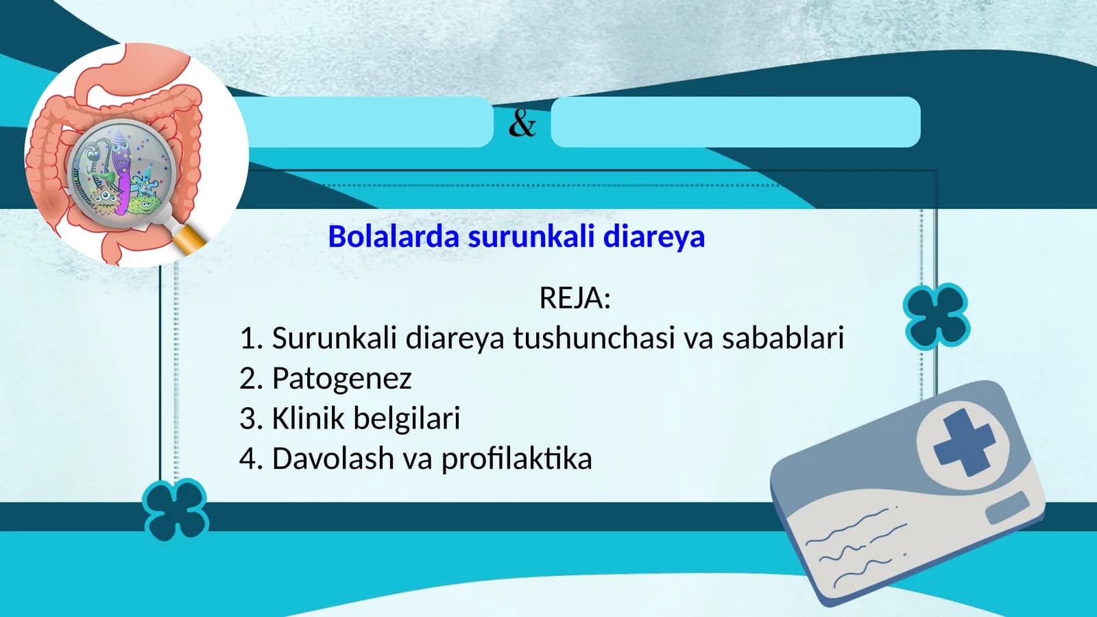 Bolalarda surunkali diareya