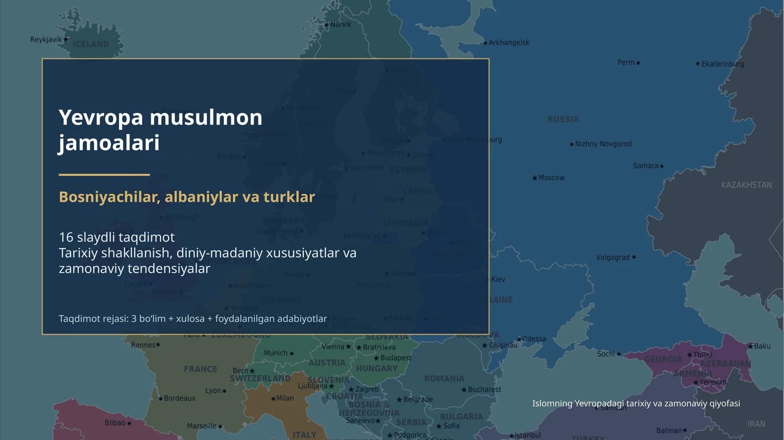 Yevropa musulmon jamoalari
