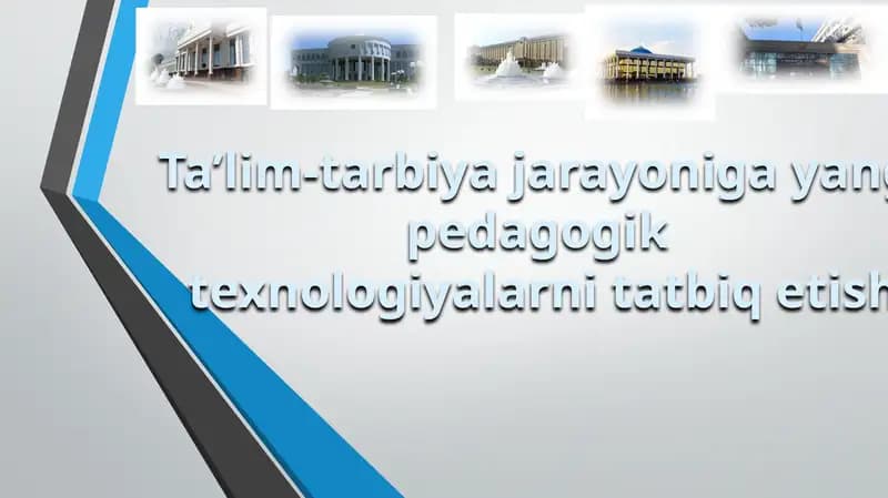 Ta'lim-tarbiya jarayoni