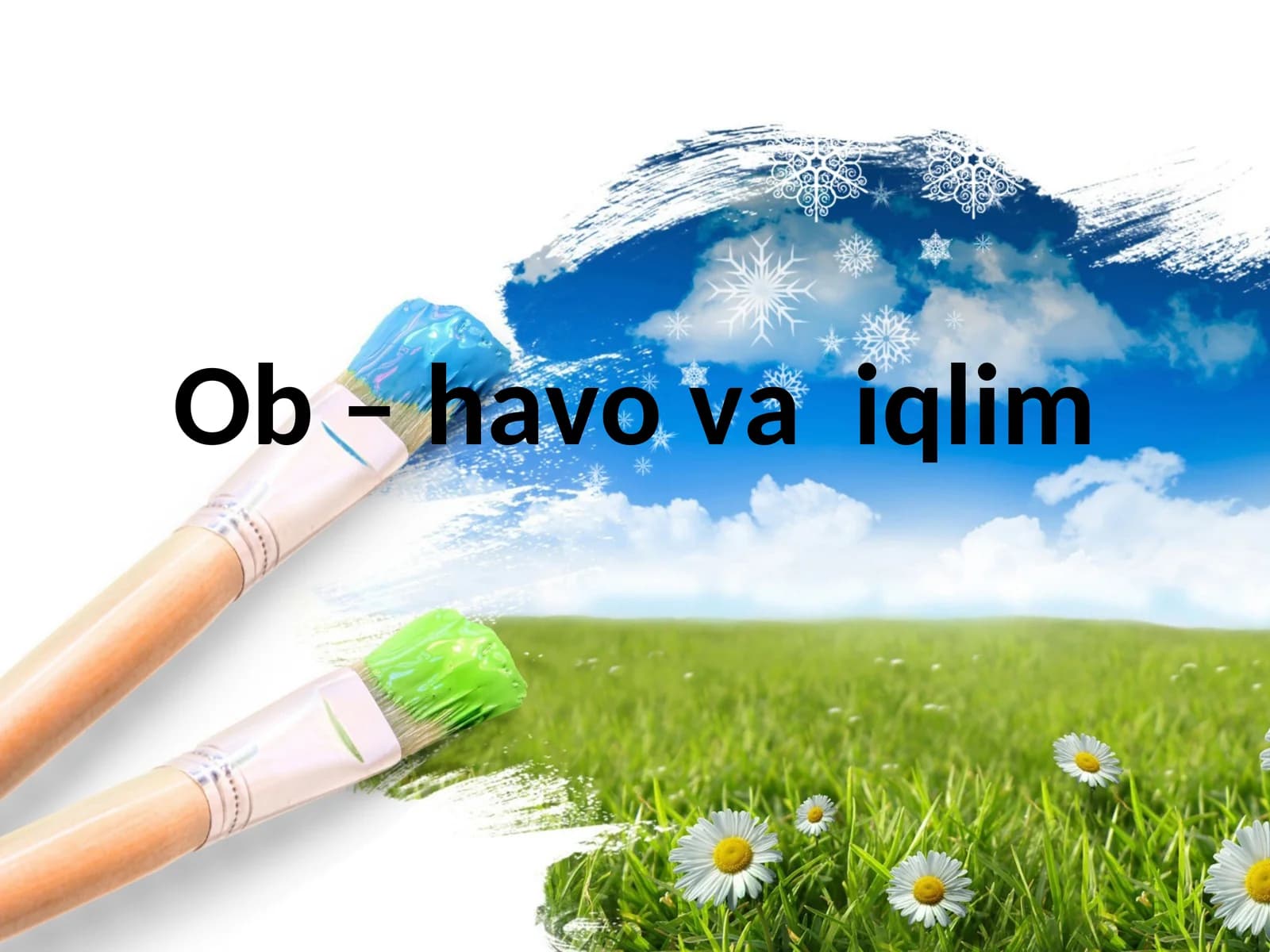 Ob – havo va iqlim