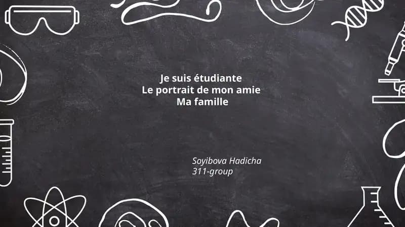 Plan: Ma vie étudiante quotidienne