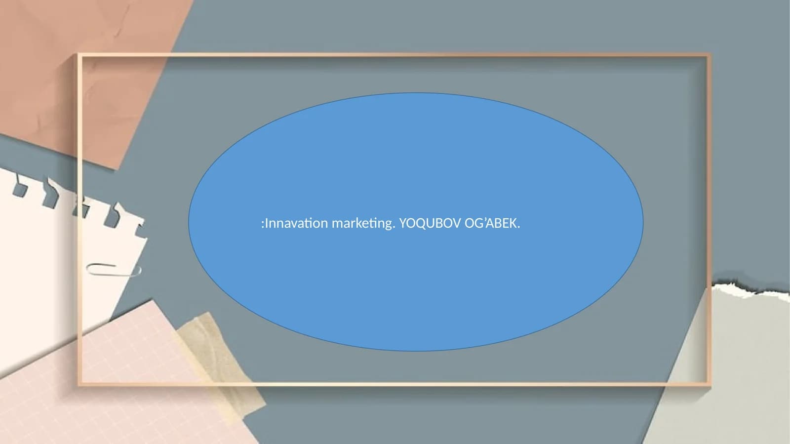 Innovasion marketing