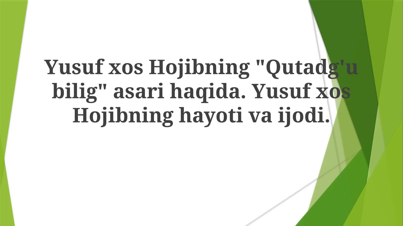 Qutadg'ubilig