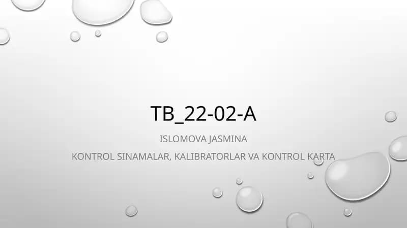 Kontrol Sinamalari