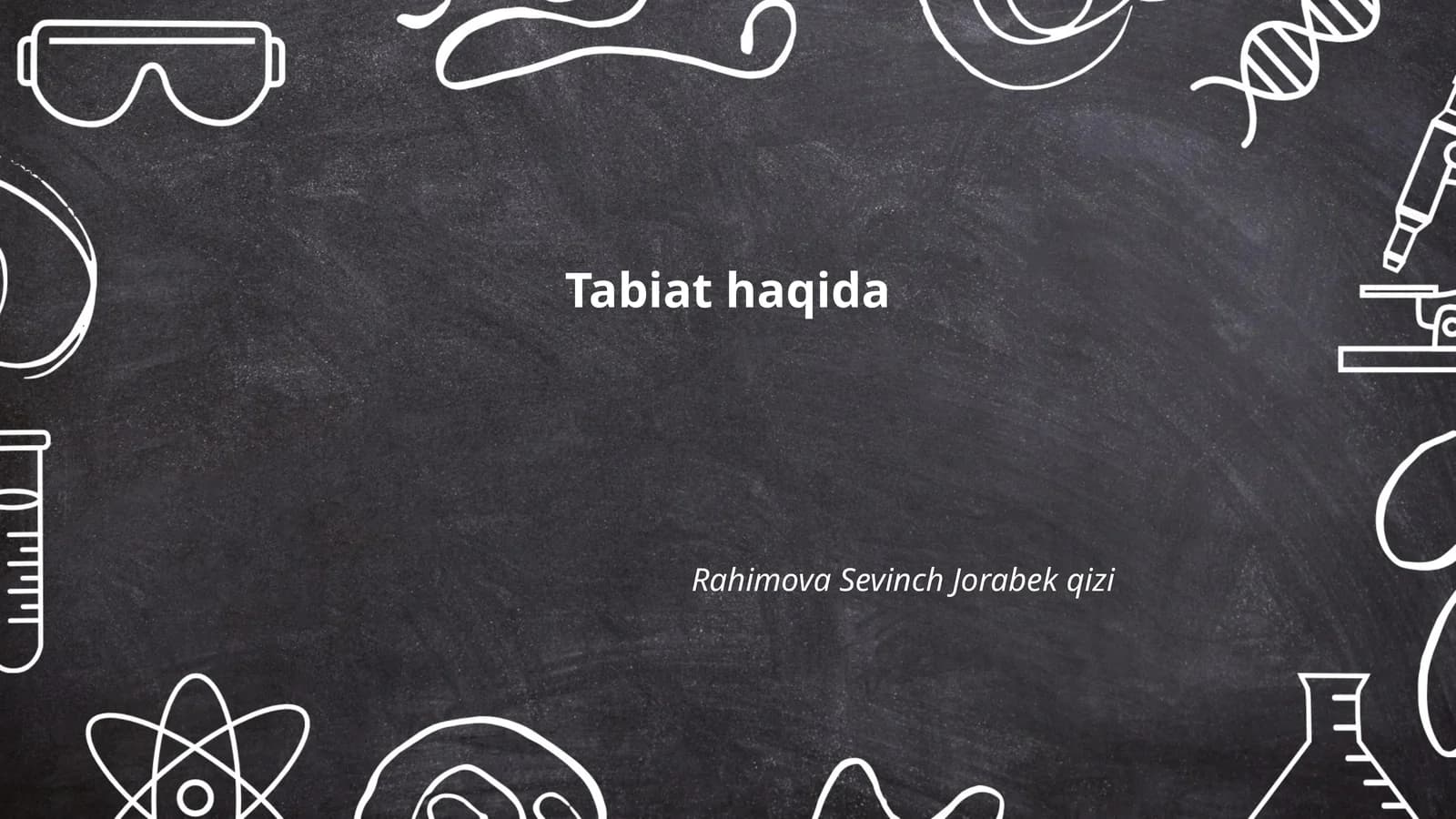 Tabiat va bioxilma-xillik