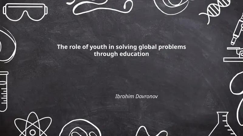 Youth-led Climate Education Programs for Community Resilience