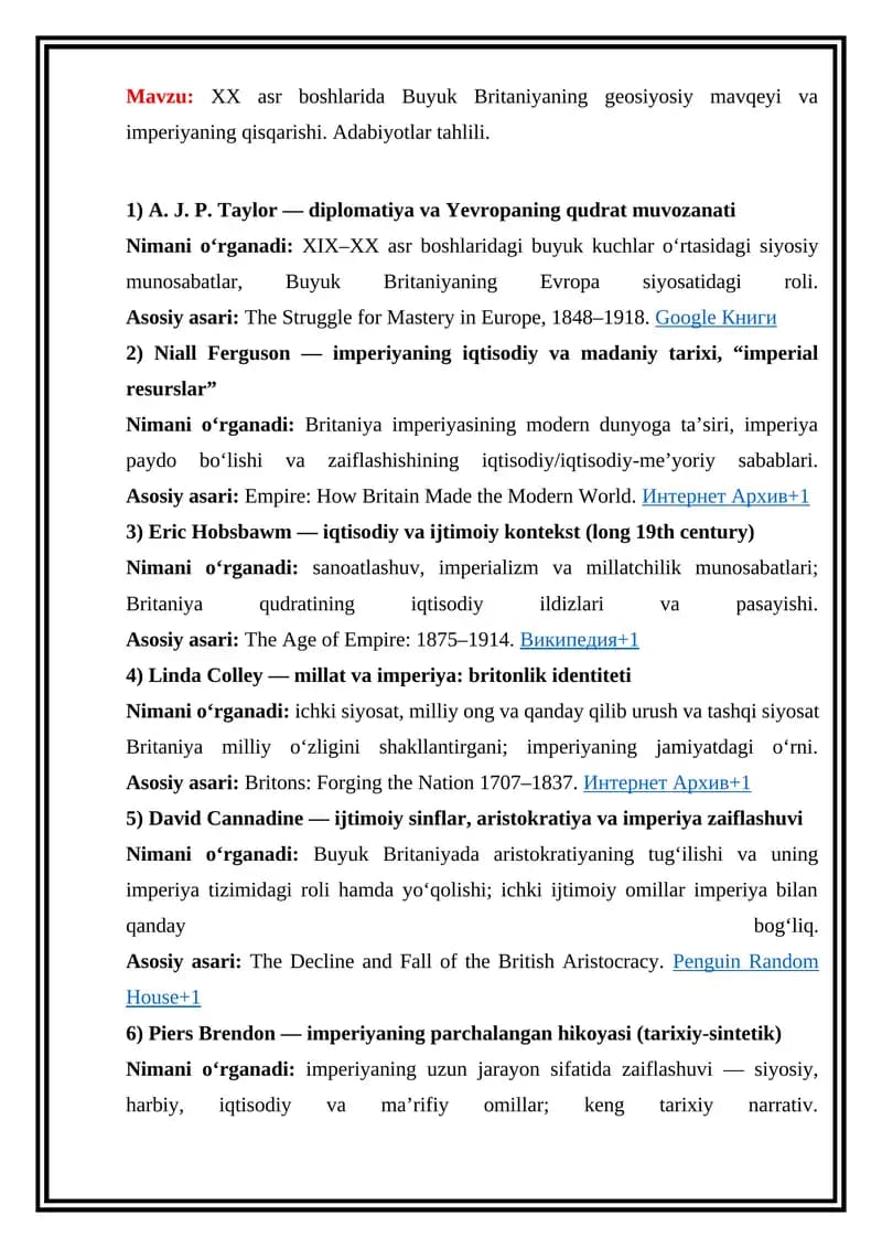 The Struggle for Mastery in Europe, 1848–1918