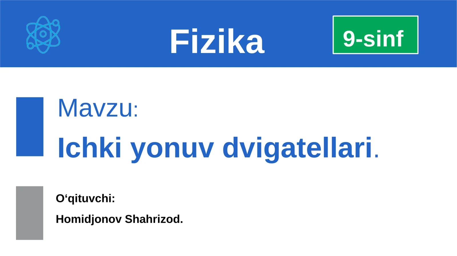 Ichki yonuv dvigatellari