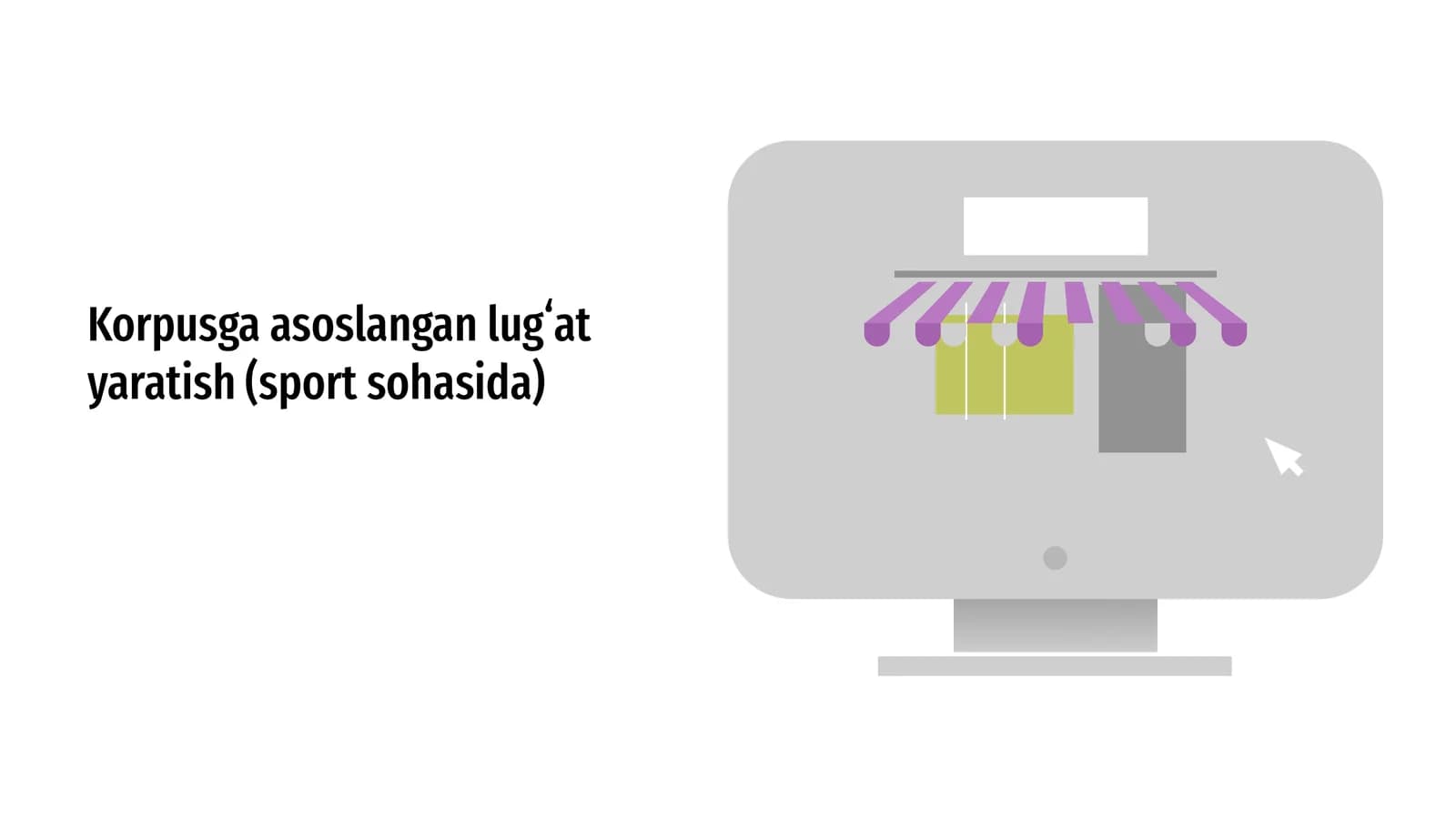 Korpusga asoslangan lugʻat yaratish (sport sohasida)