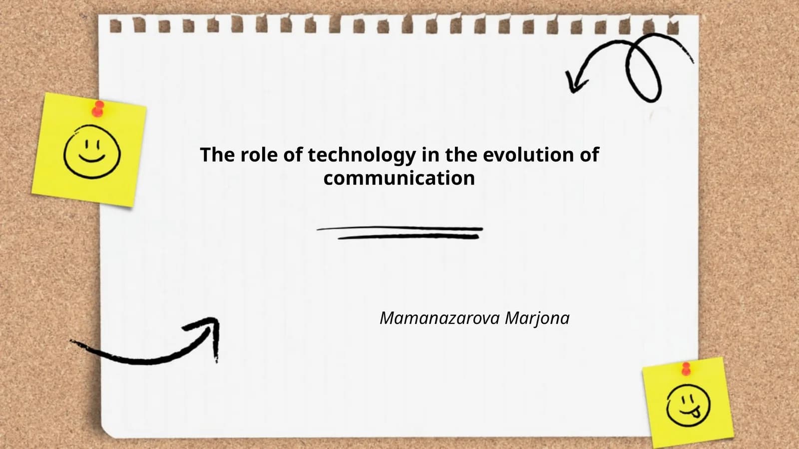 The role of technology in the evolution of communication