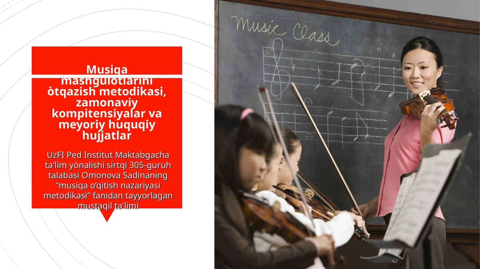 Musiqa mashğulotlari