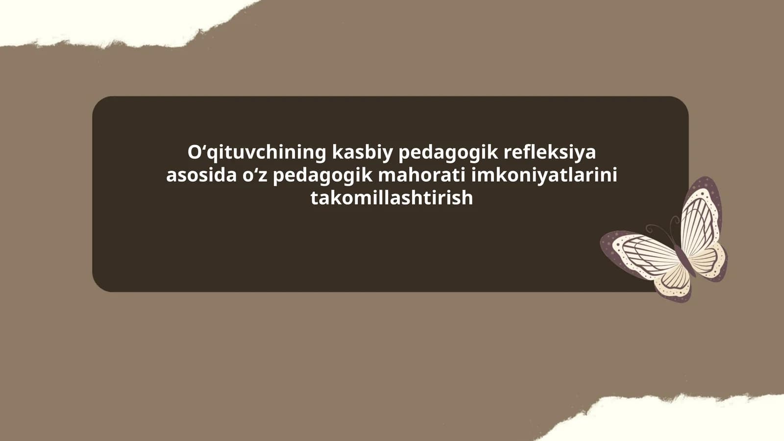 Pedagogika ta'lim yoʻnalishi