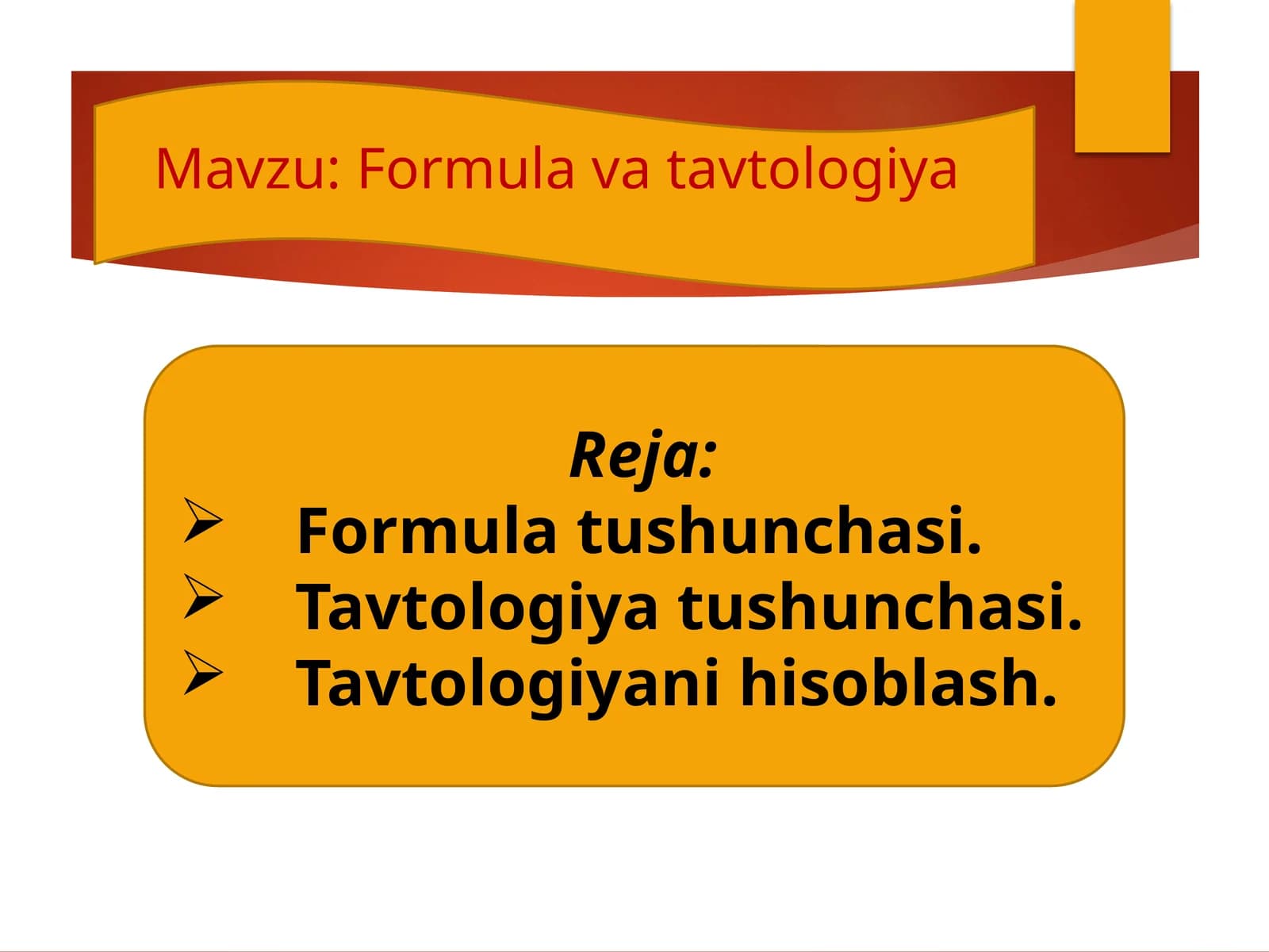 Formulatushunchasi
