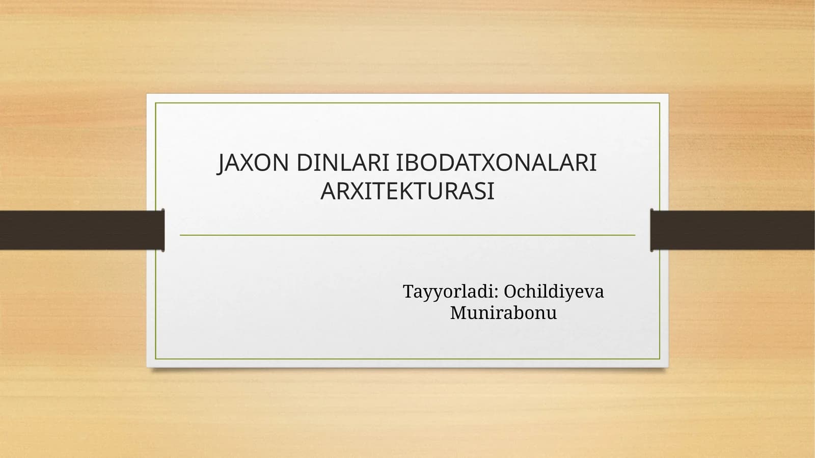 JAXON DINLARI IBODATXONALARI ARXITEKTURASI