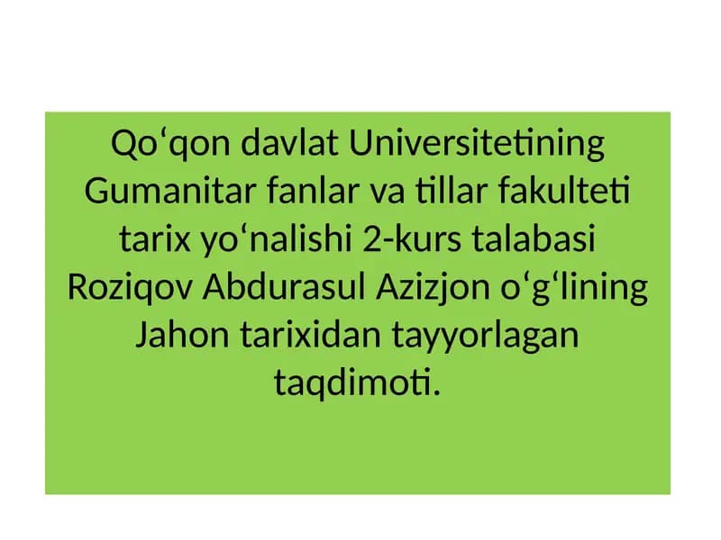 Muqaddas Rim imperiyasi haqida slayd