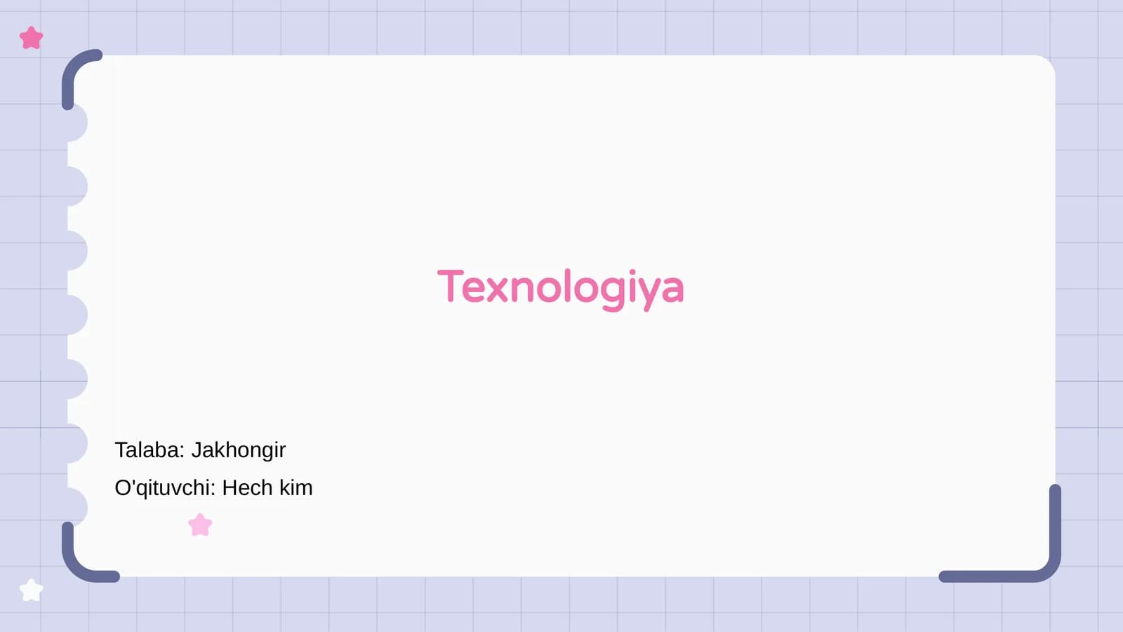 Texnologiya