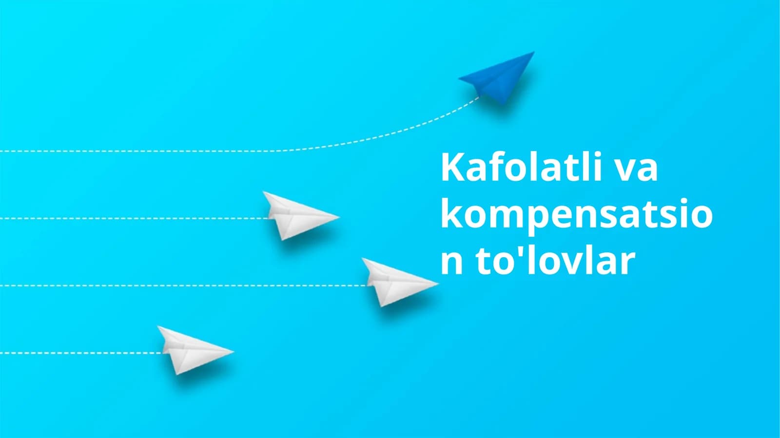 Kafolatli va kompensatsion to'lovlar