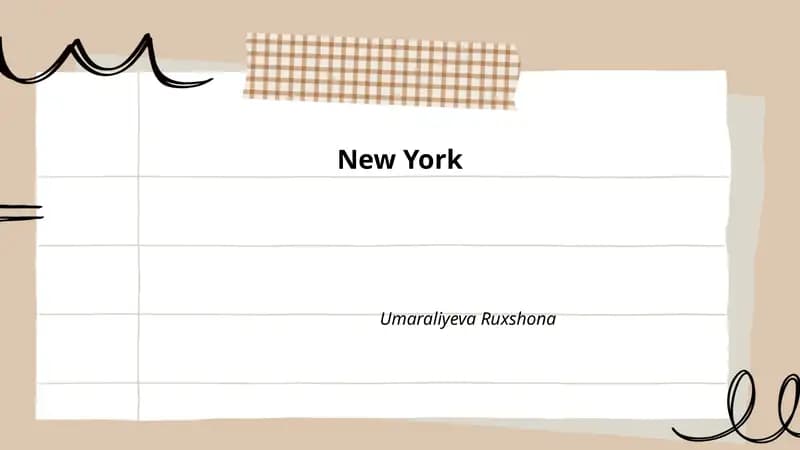 New York History