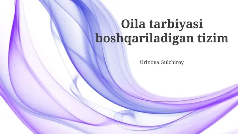 Farzandlarning qobiliyat va iste'dodlarini rivojlantirish