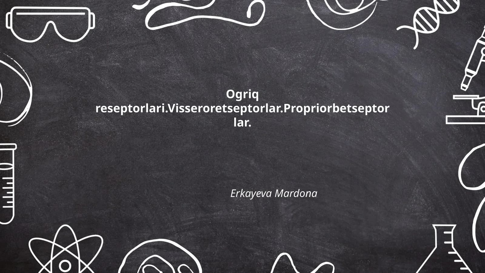 Og'riq retseptorlari