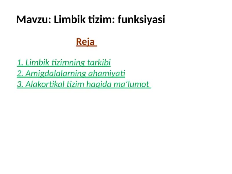 Limbik tizim