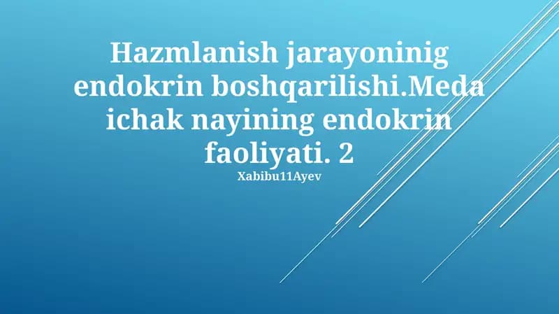 Meda ichak nayi faoliyati
