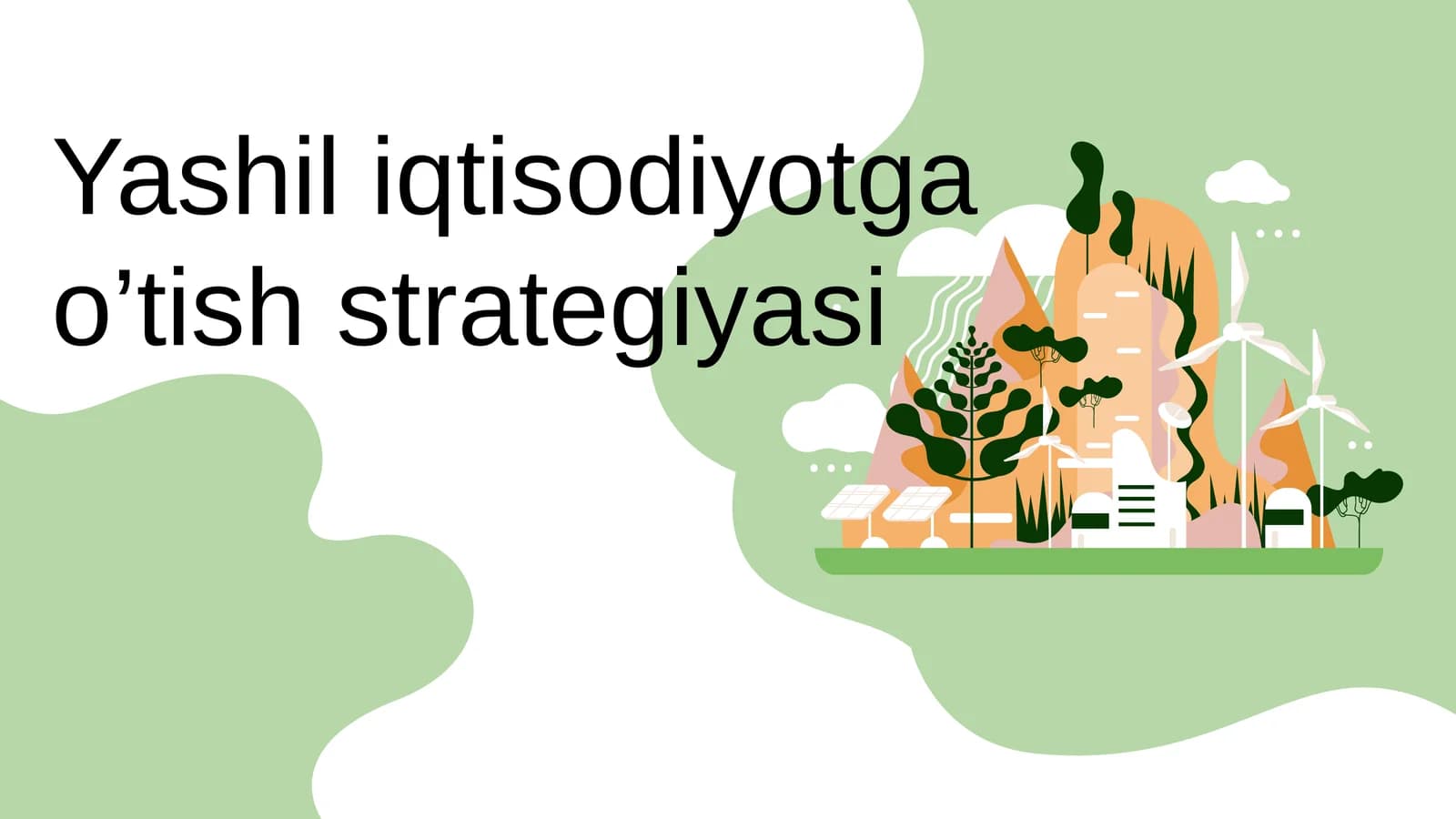 Yashiliqtisodiyotgao’tishstrategiyasi
