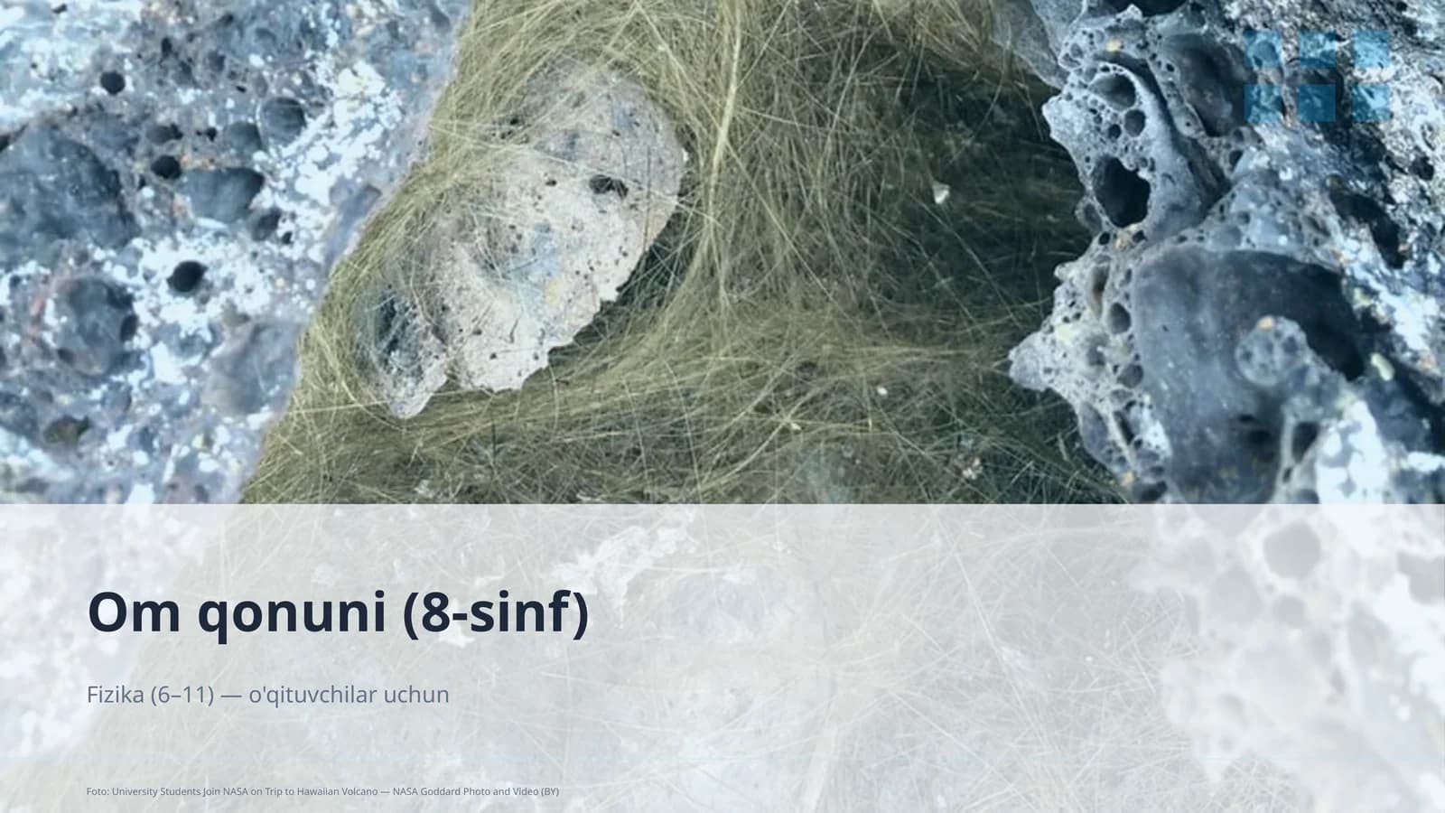 Om qonuni (8-sinf)