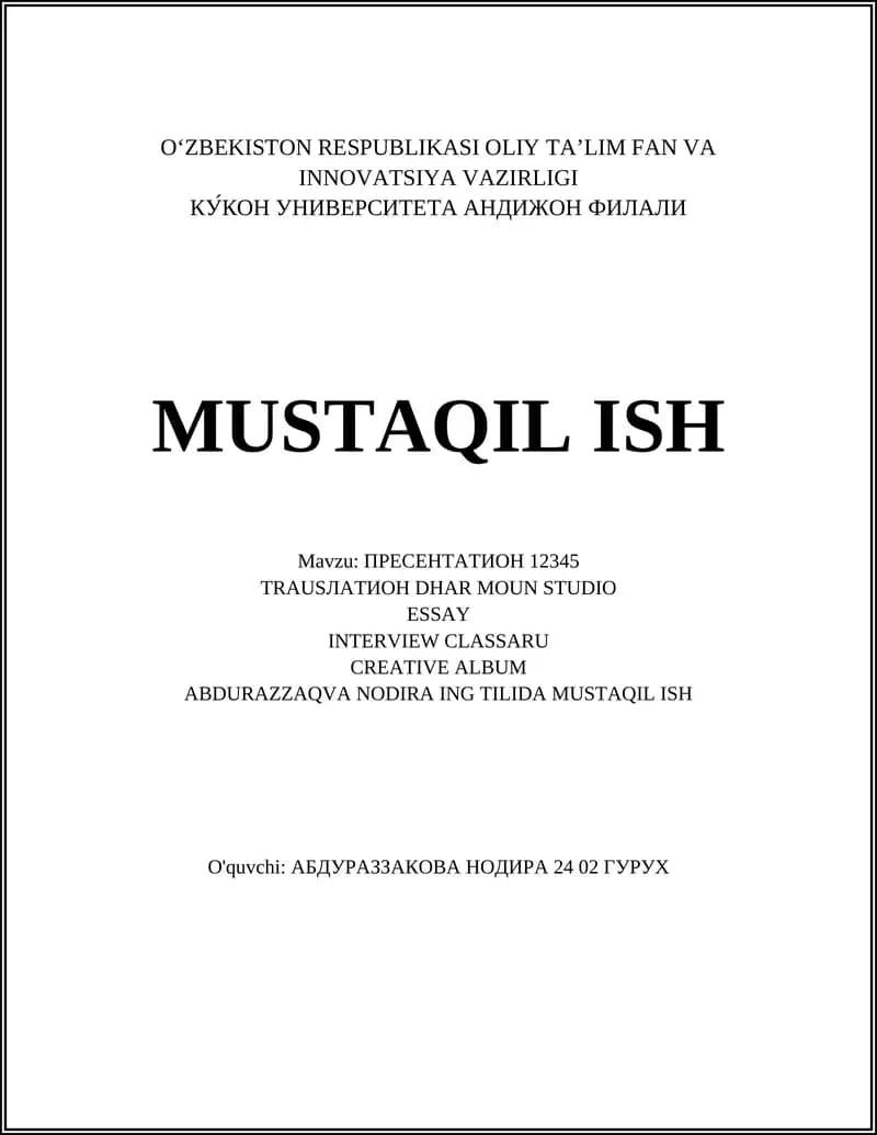 PREZENTATSIYA 12345