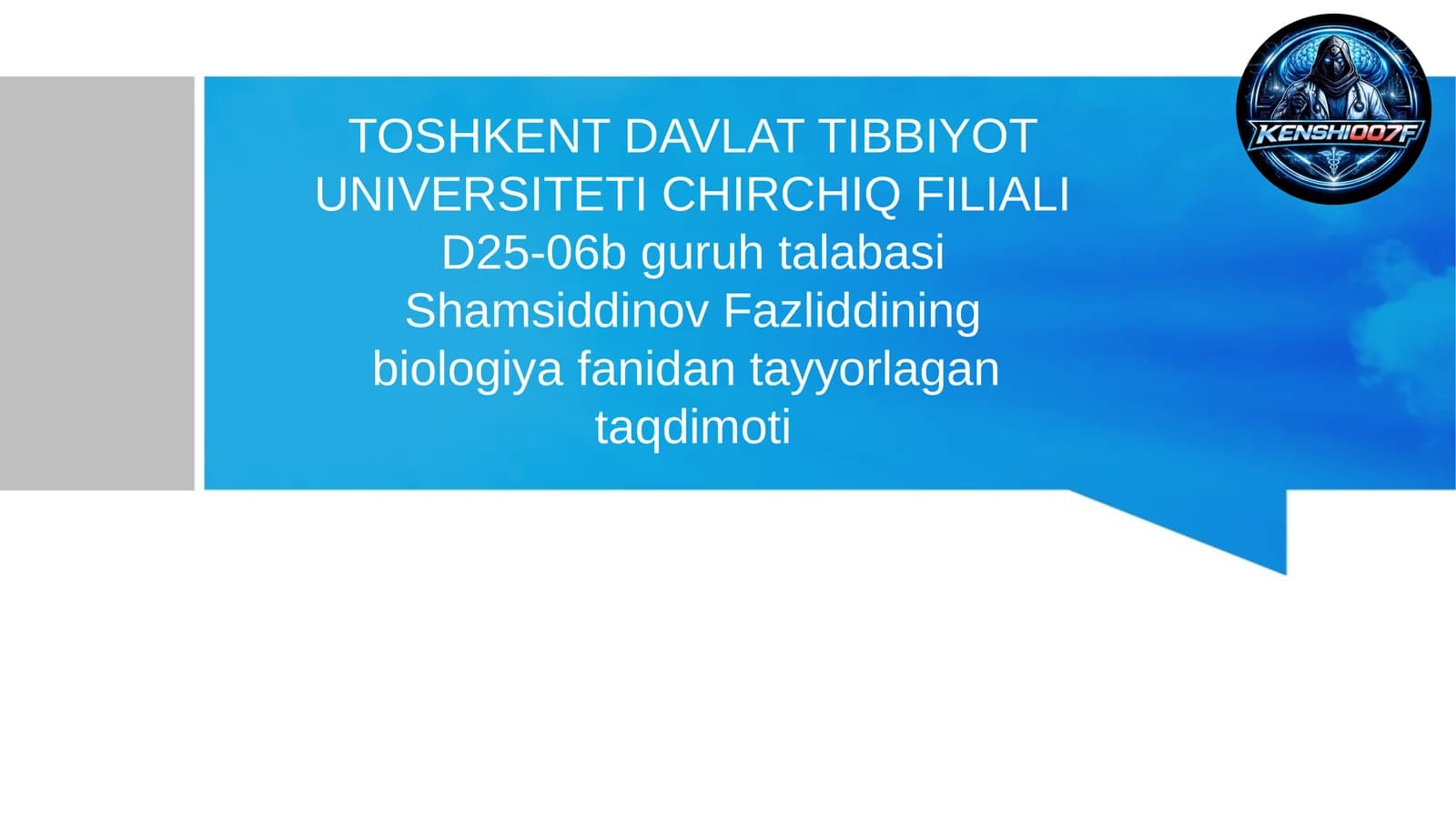 Organizmlarning postembrional rivojlanishi.