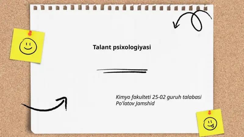 Talant psixologiyasi
