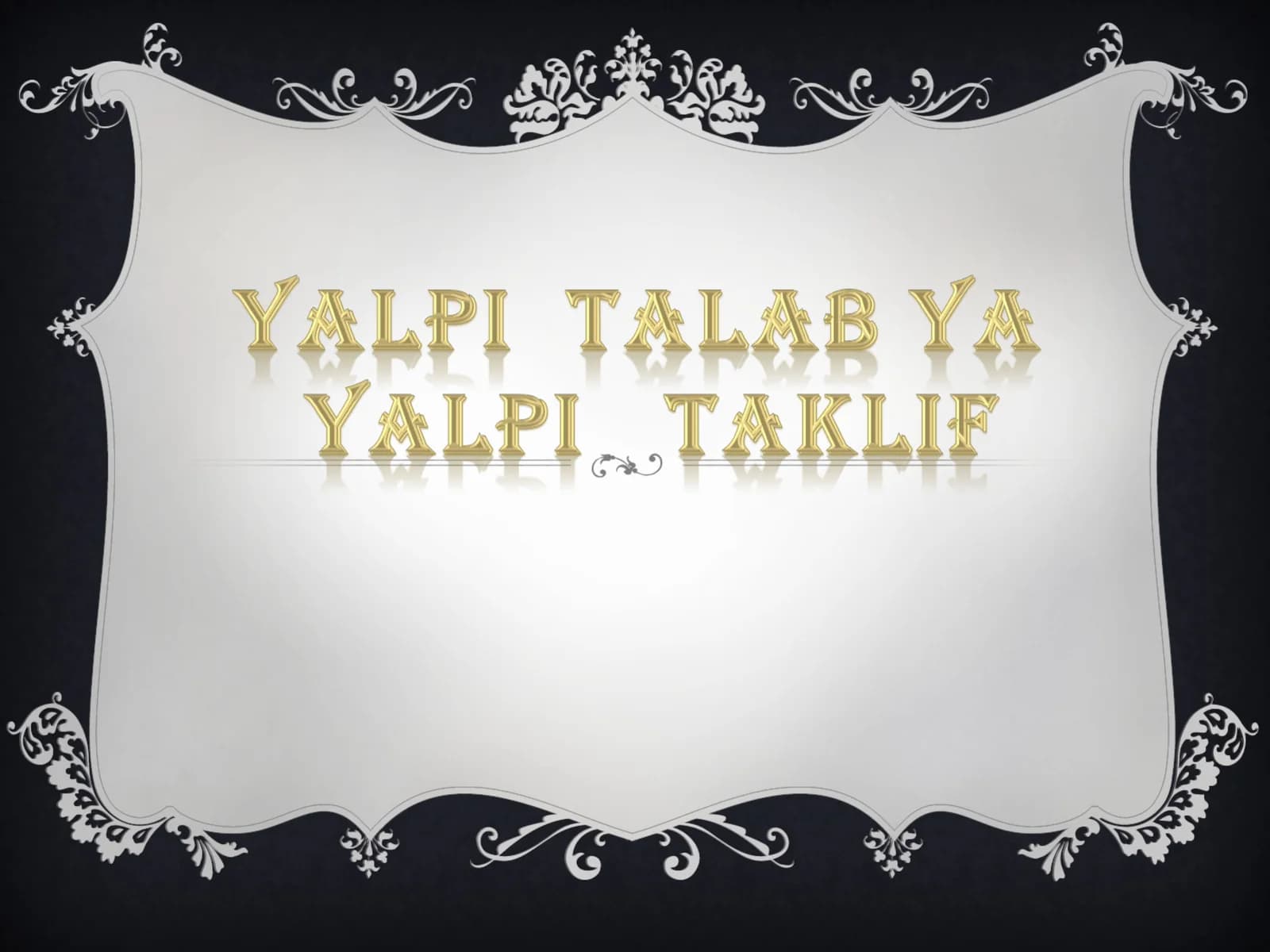 YALPI TALAB