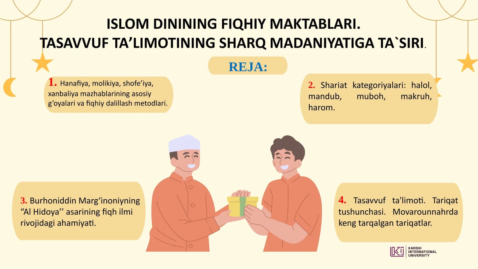 ISLOM DININING FIQHIY MAKTABLARI