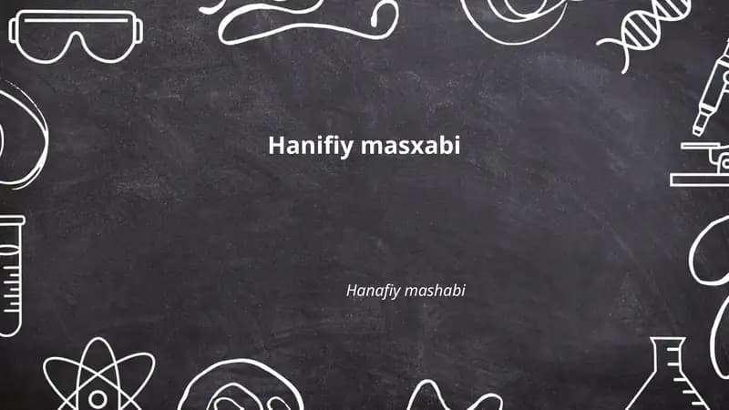 Hanifiy Masxabi