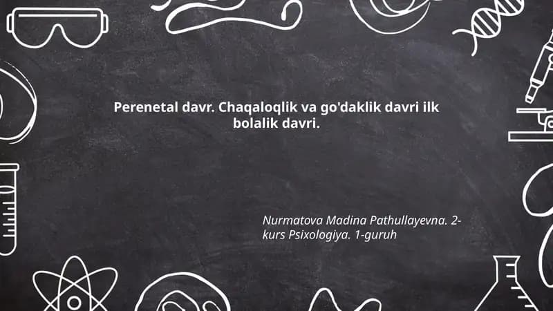 Perenetal davr