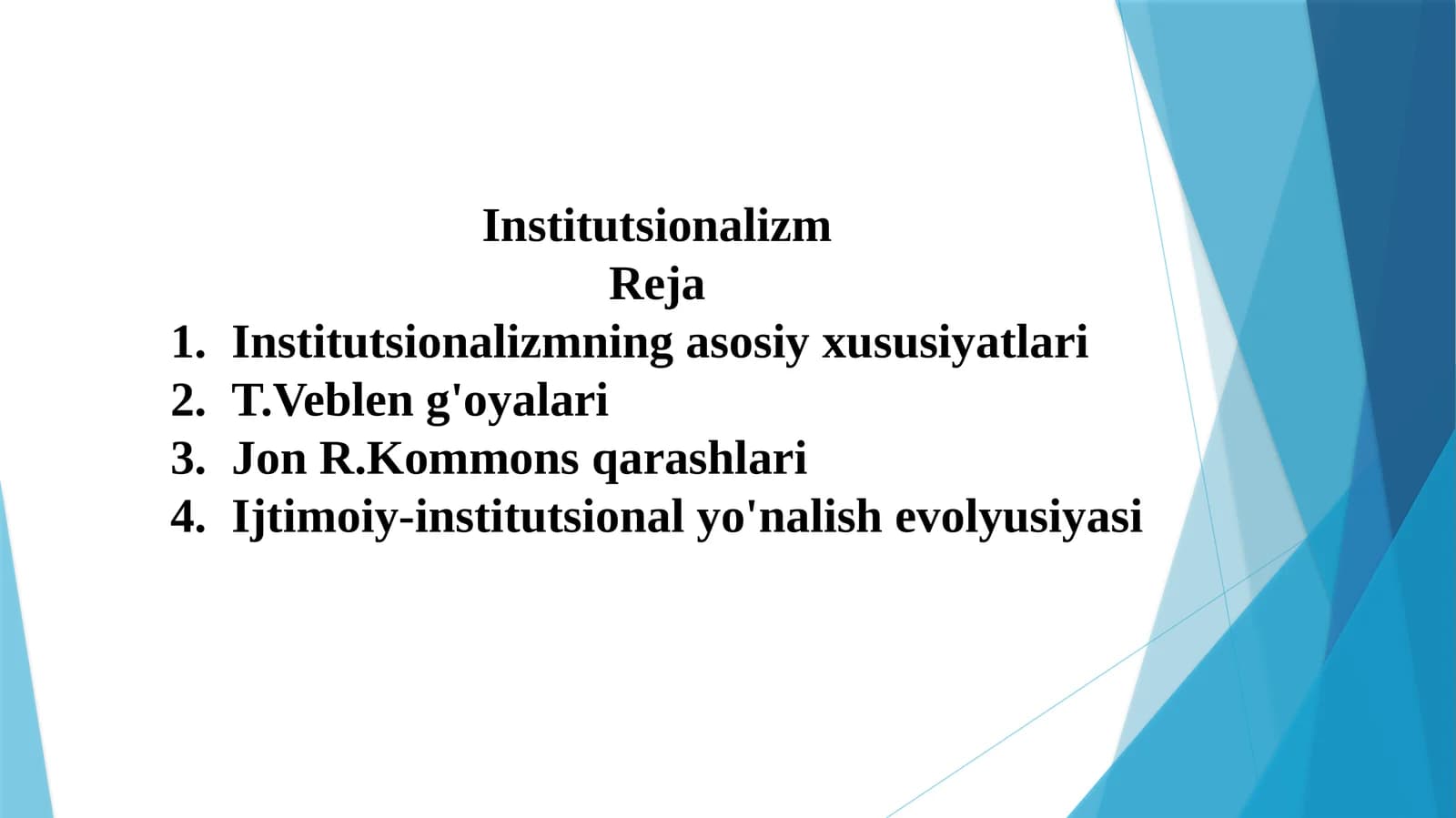 Institutsionalizm
