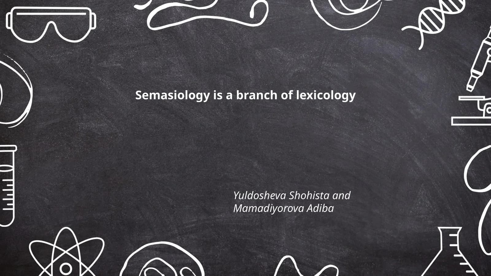 Semasiology and Its Definition