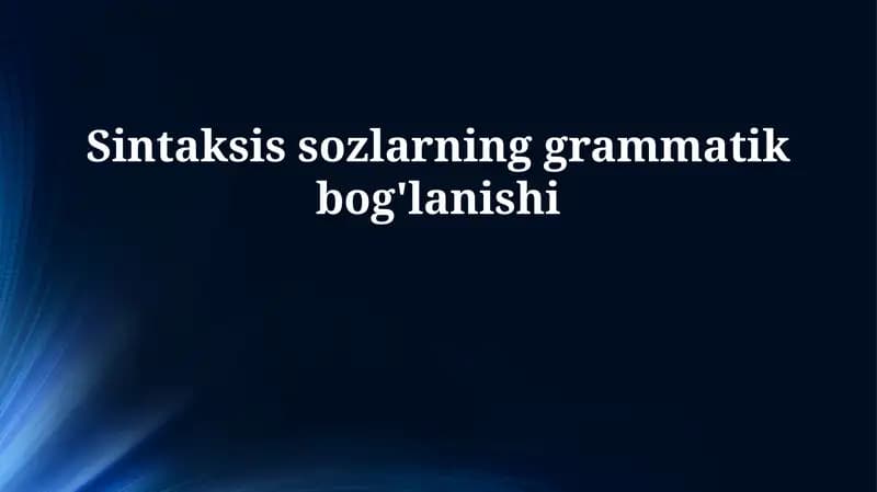 Sintaksis